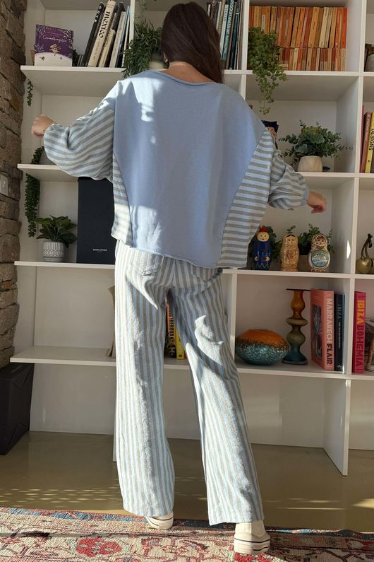 Shoreditch Slouch Sweat Iceberg Grey